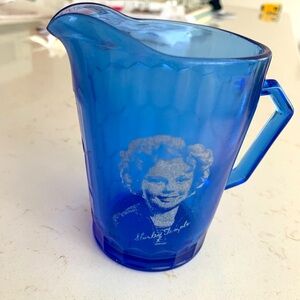 Shirley Temple small handle glass
